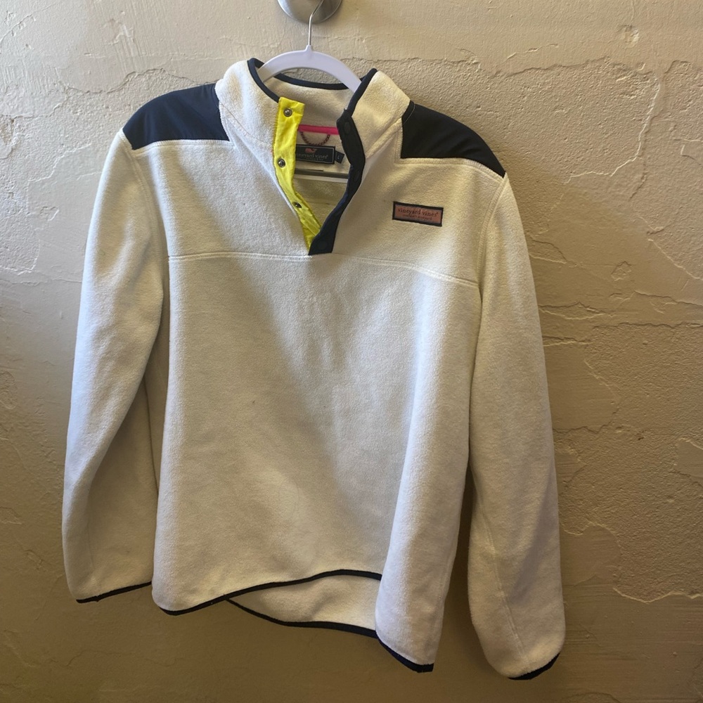Mens large Vineyard Vines Fleece Pullover
